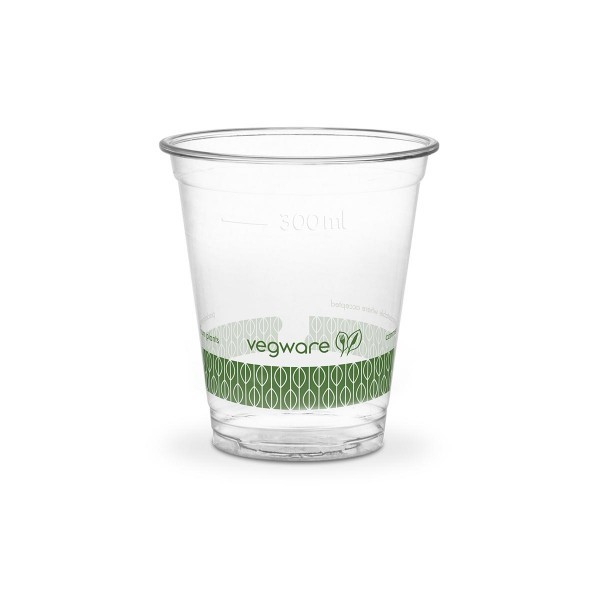 Plastic Smoothie Cups 12oz Vegware x 50 Albion Fine Foods Ltd.