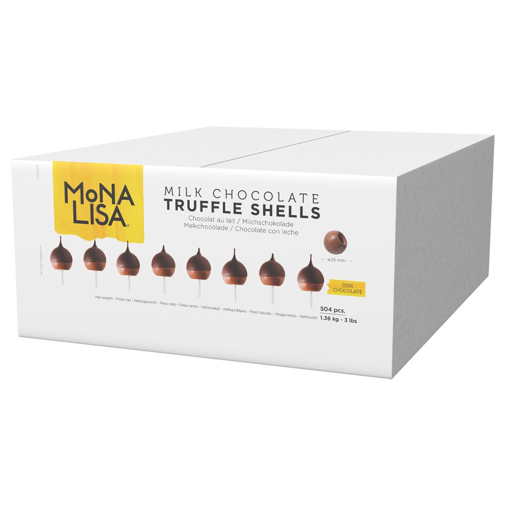Mona Lisa Milk Chocolate Truffle Shells x504 Albion Fine Foods