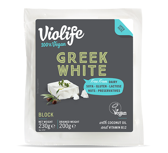 Violife Feta Style Vegan Cheese 200g Albion Fine Foods Ltd.