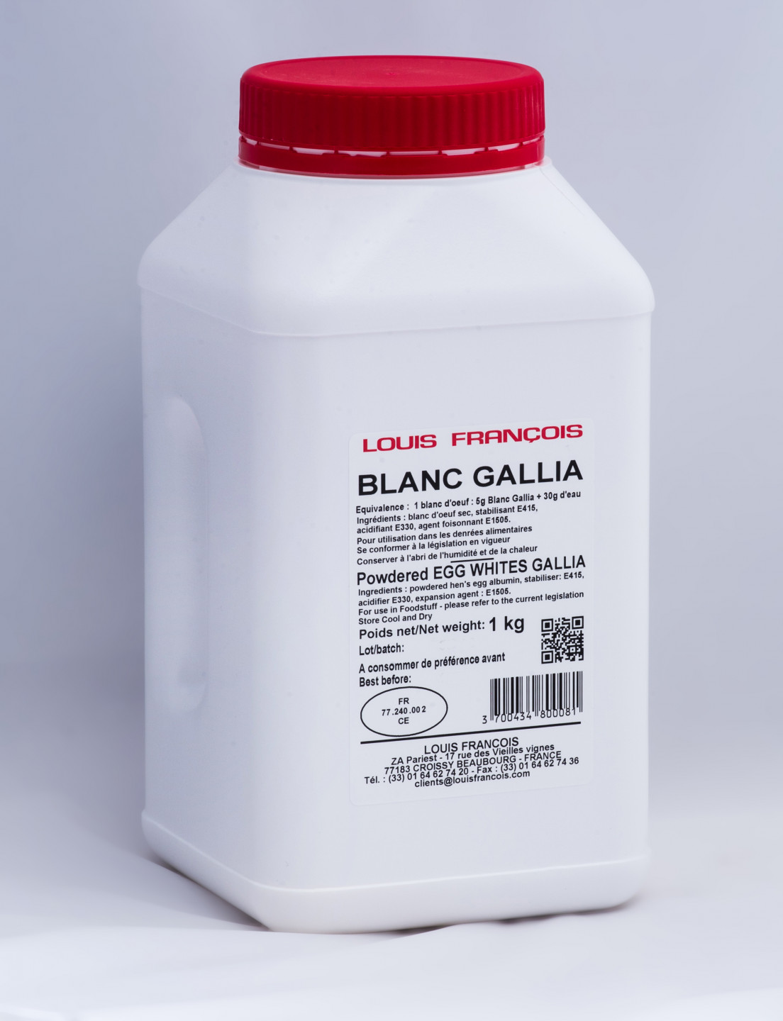 Egg White Powder 1kg Albion Fine Foods