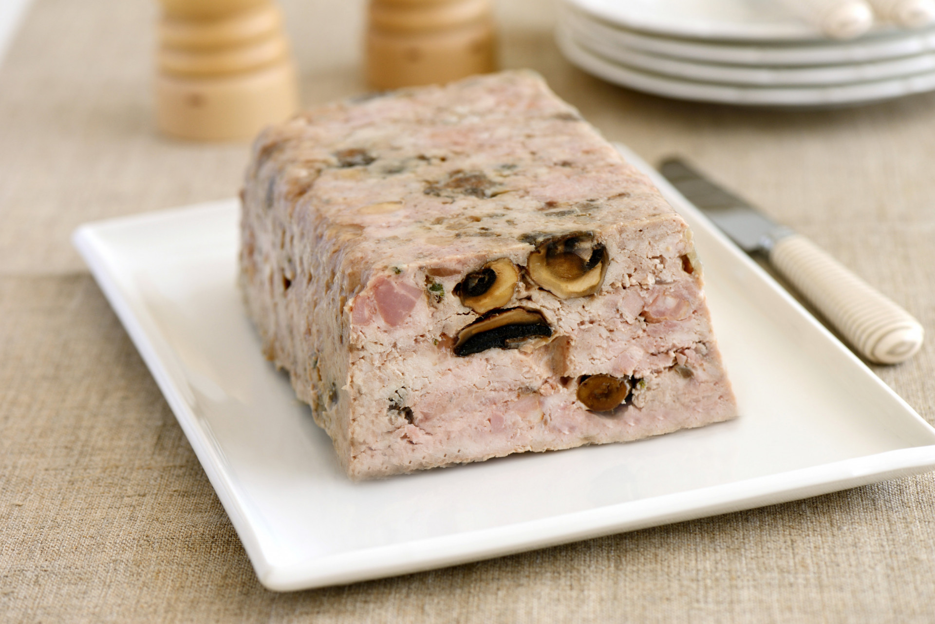 Venison Terrine with Mushroom Albion Fine Foods