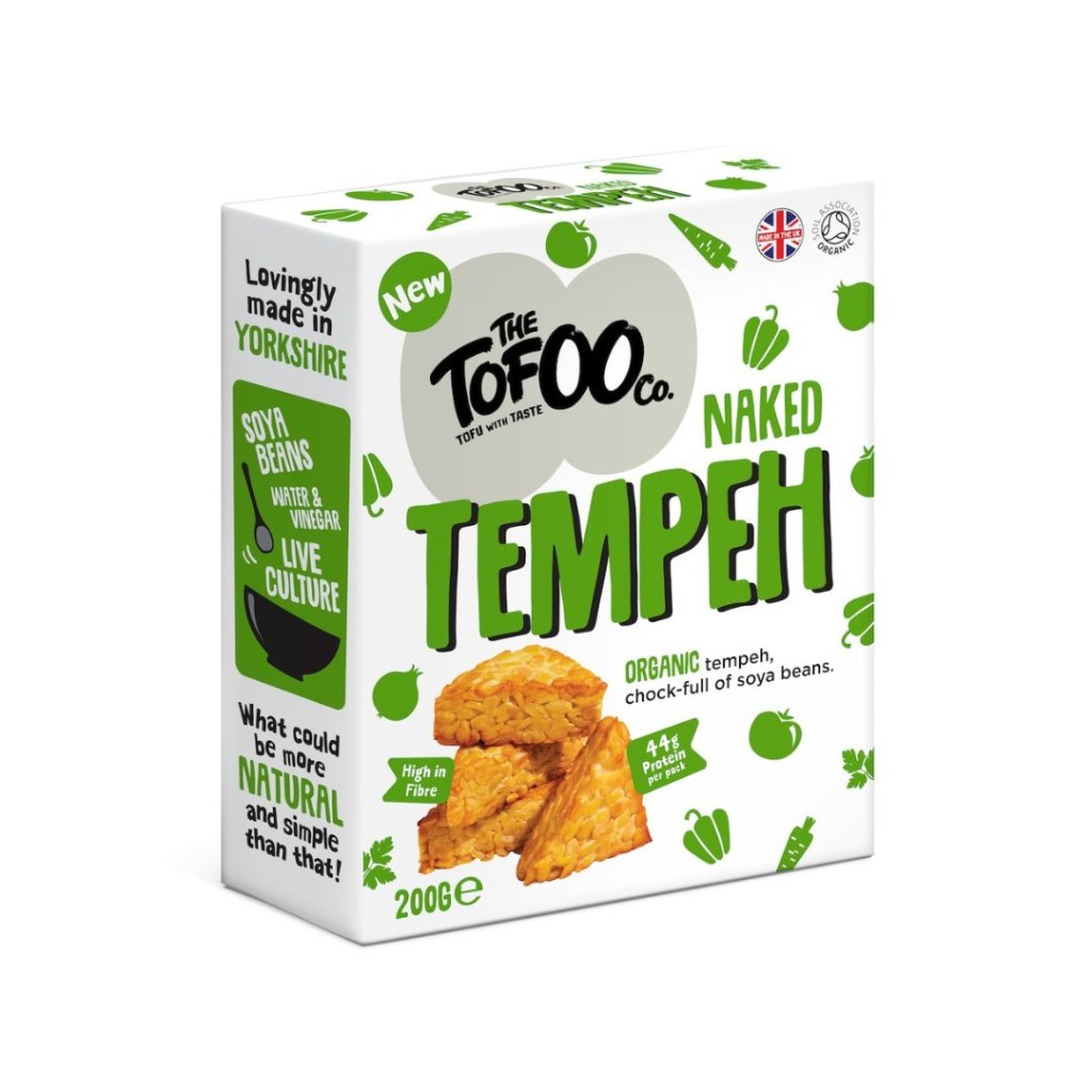 Tempeh Plain, Organic - The Tofoo Co.