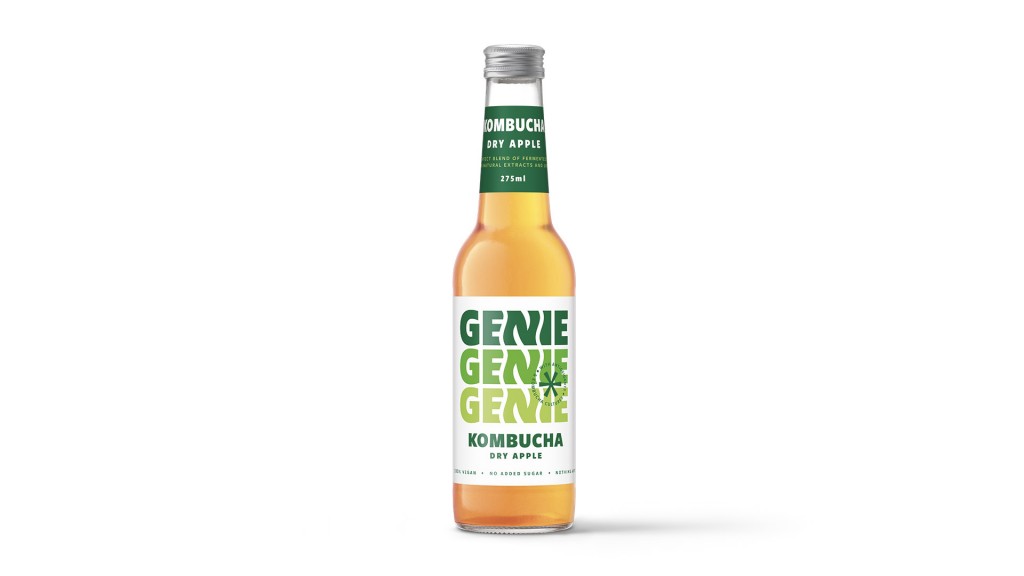 Genie Kombucha Dry Apple