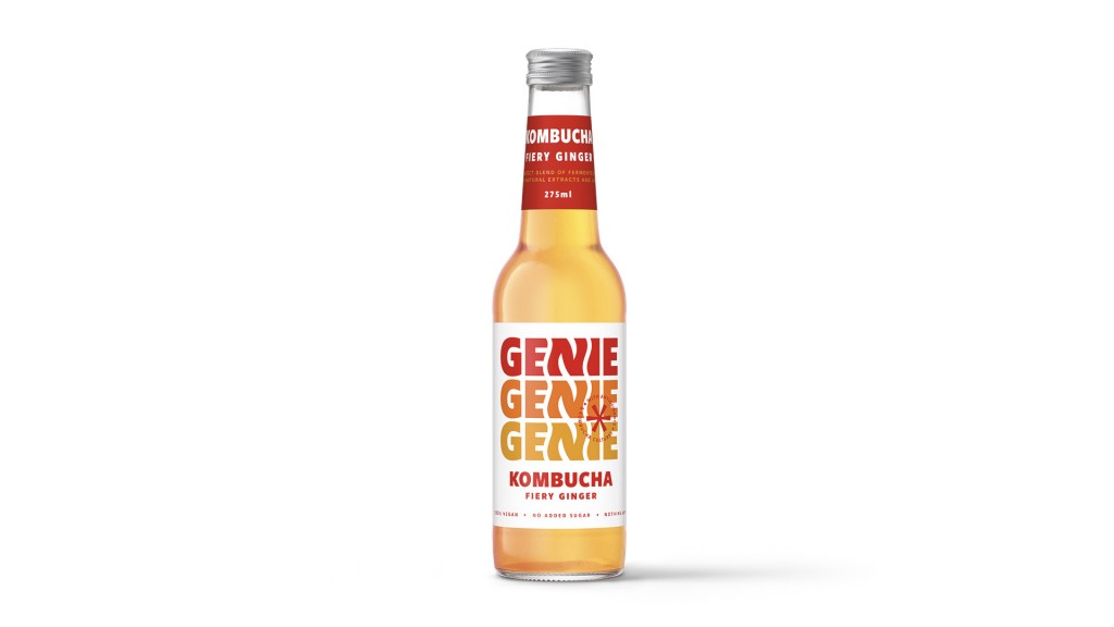 Genie Kombucha Fiery Ginger