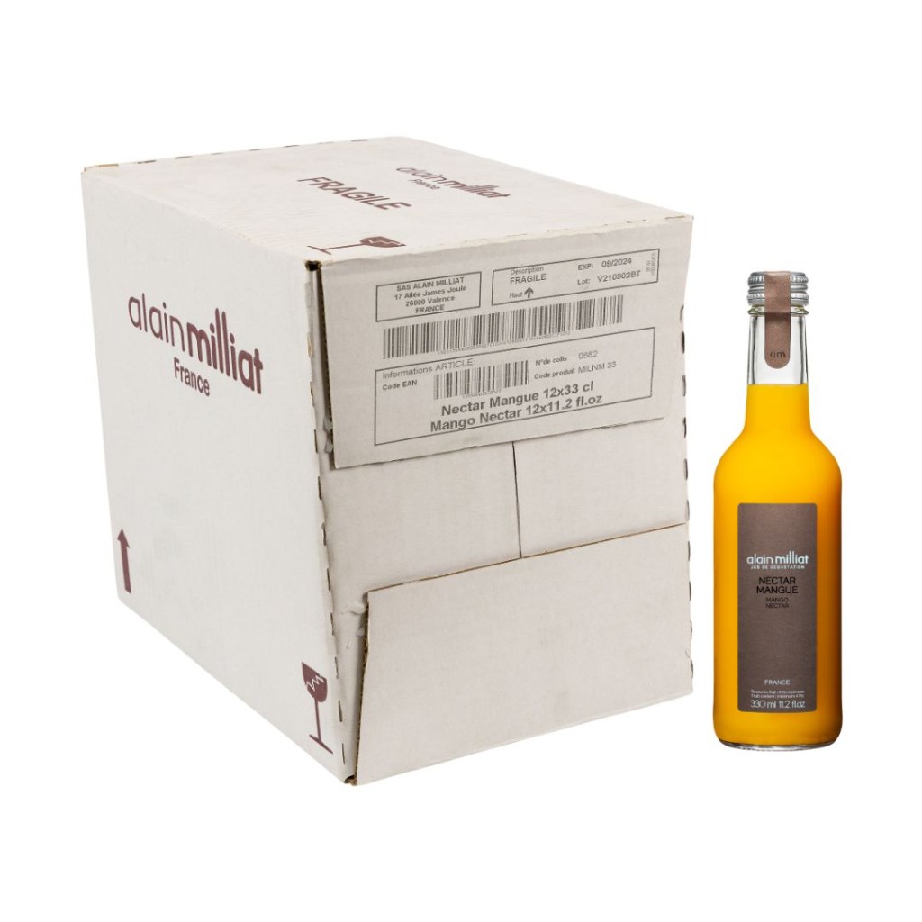 Milliat Mango Nectar 33cl case of 12