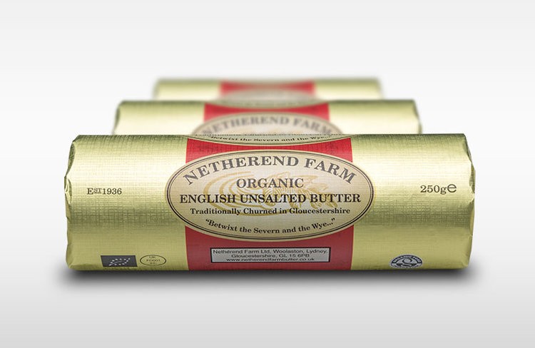 Netherend Unsalted Butter Roll Organic