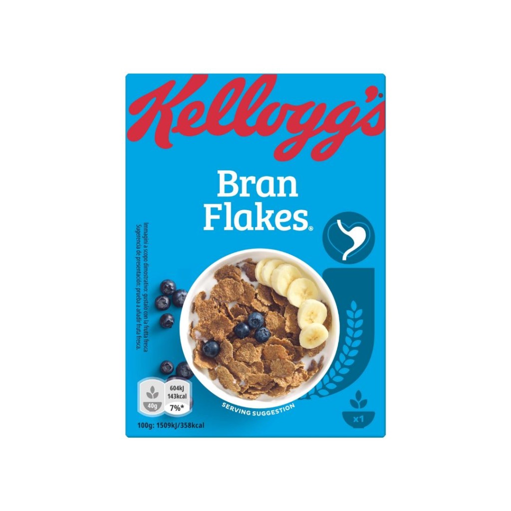 Bran Flakes, Portion Packs - Kellogg's 40g x 40 | Albion Fine Foods Ltd.