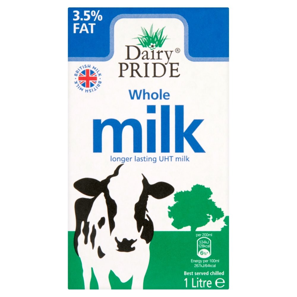 Dairy Pride Whole Milk UHT