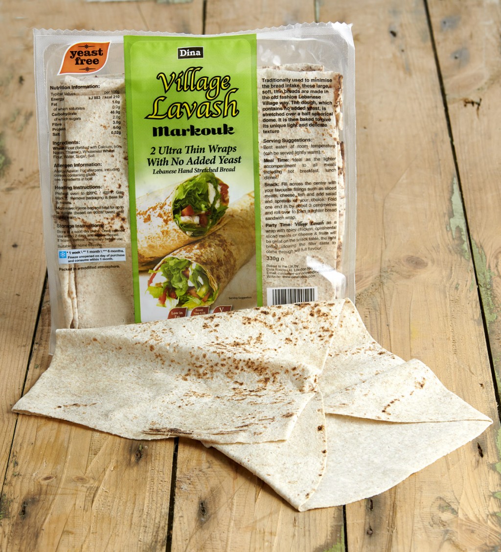 Lavash Village Bread 20 x2 Albion Fine Foods Ltd.