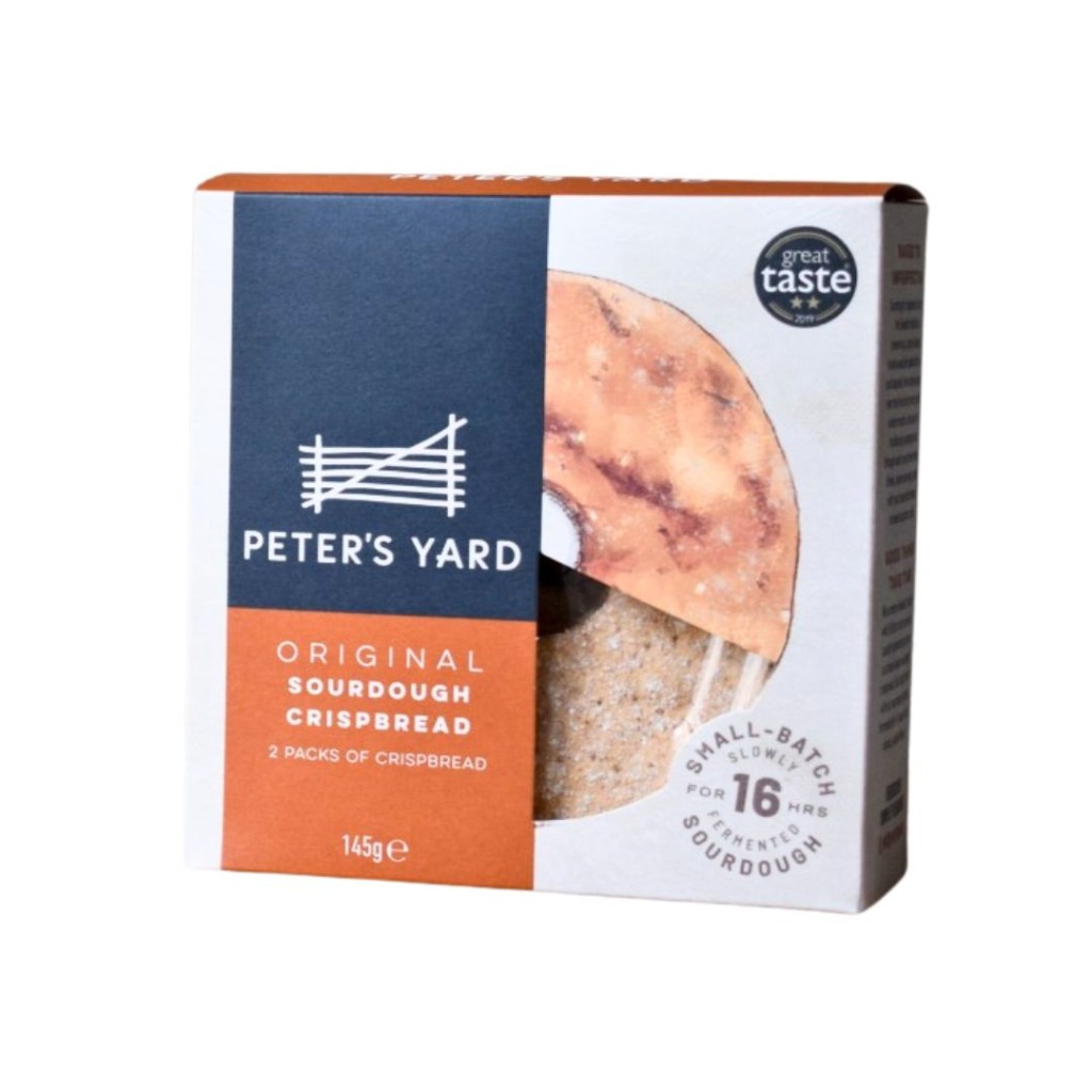 Peters Yard Crispbread with Hole Boxed