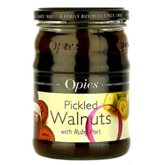 Pickled Walnuts with Port - Opies