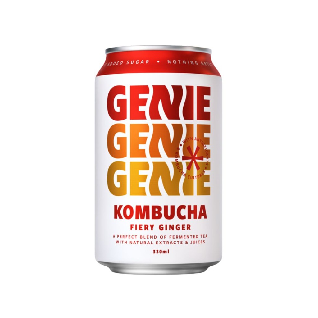 Kombucha Fiery Ginger, Case - GENIE