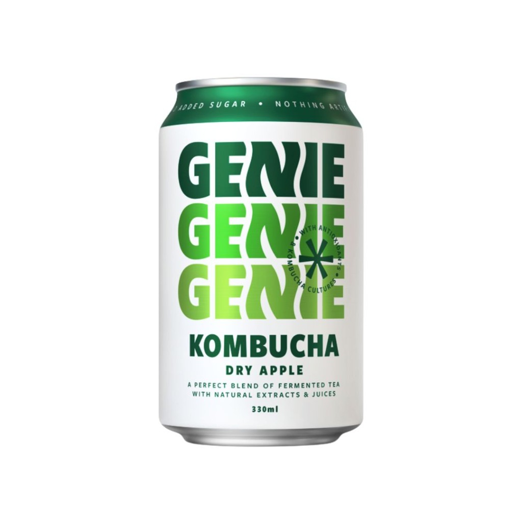 Kombucha Dry Apple, Case – GENIE