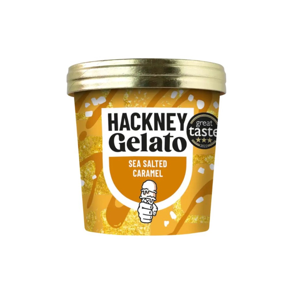 Gelato, Salted Caramel - Hackney Gelato