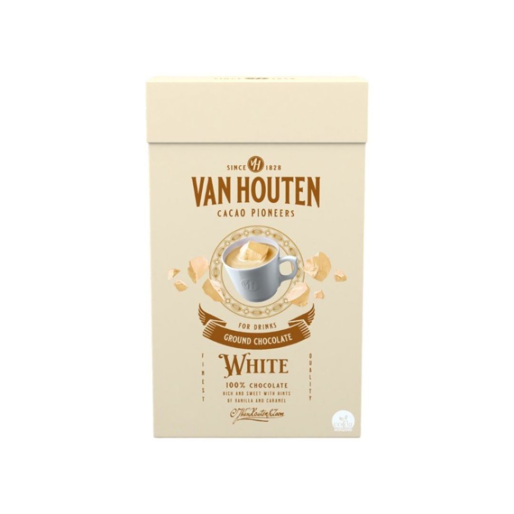 Hot Drinking Chocolate, White - Van Houten