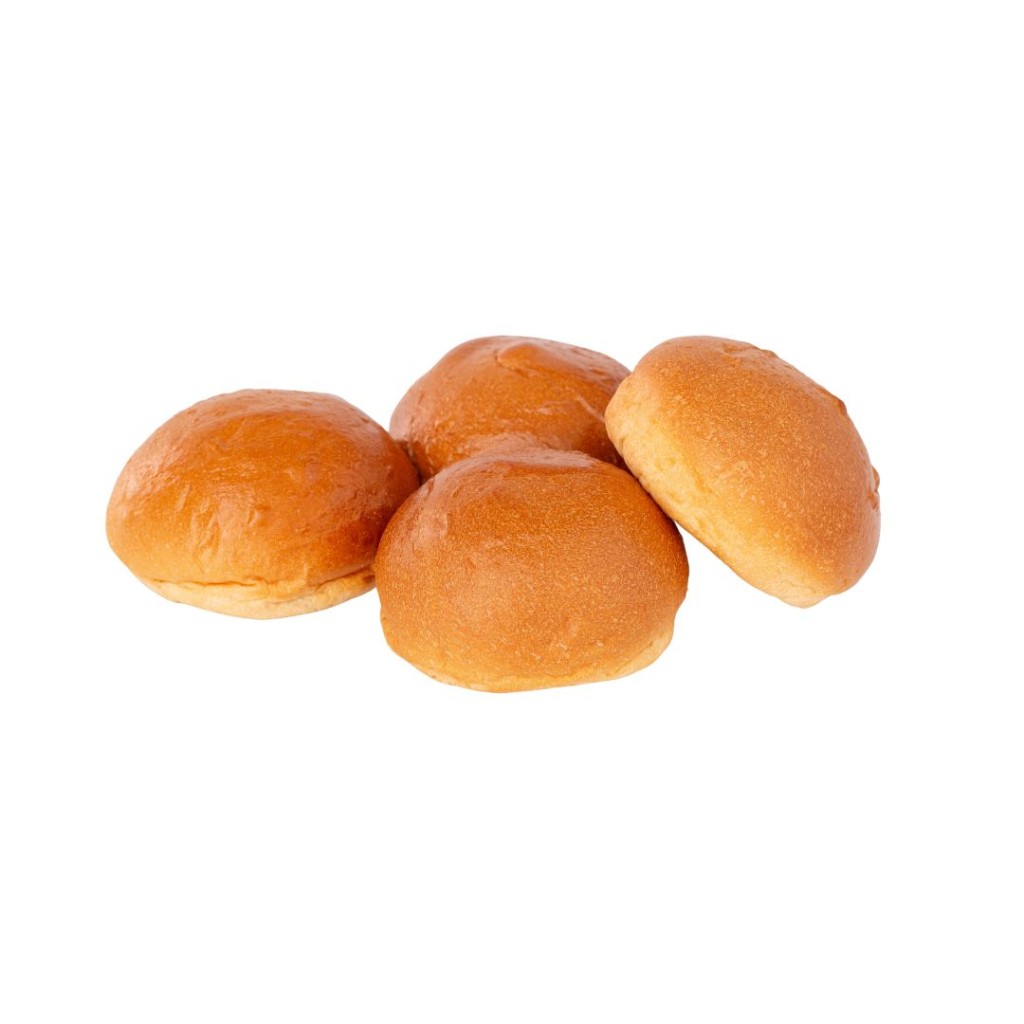 Burger Bun, Plant Based, Frozen - The Artisan Bakery pile of buns