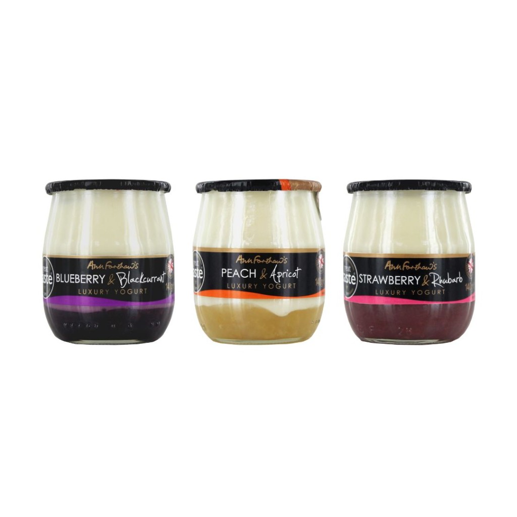 Yoghurt Luxury Fruit, Glass Jar