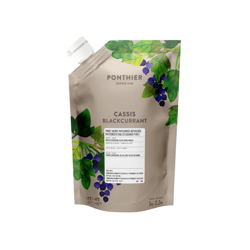 Puree Blackcurrant - Ponthier