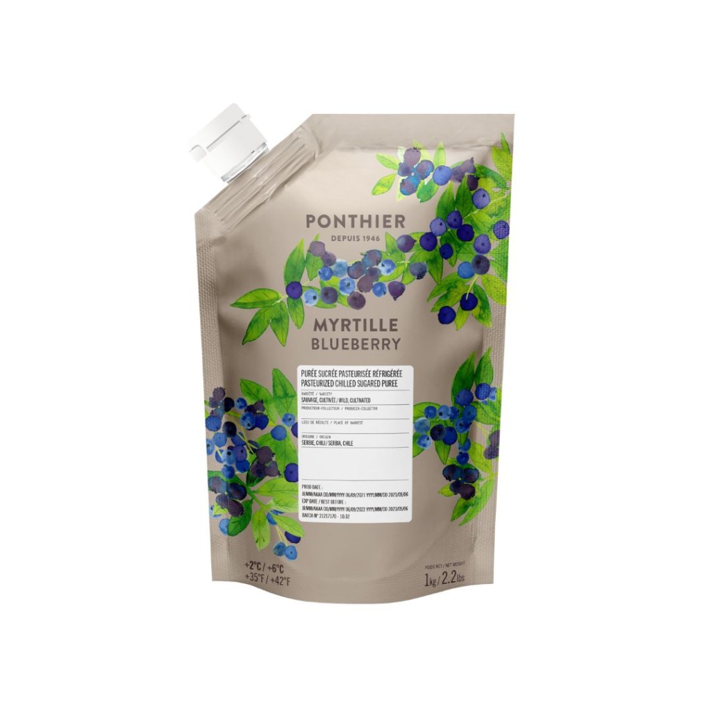 Puree Bluberry - Ponthier