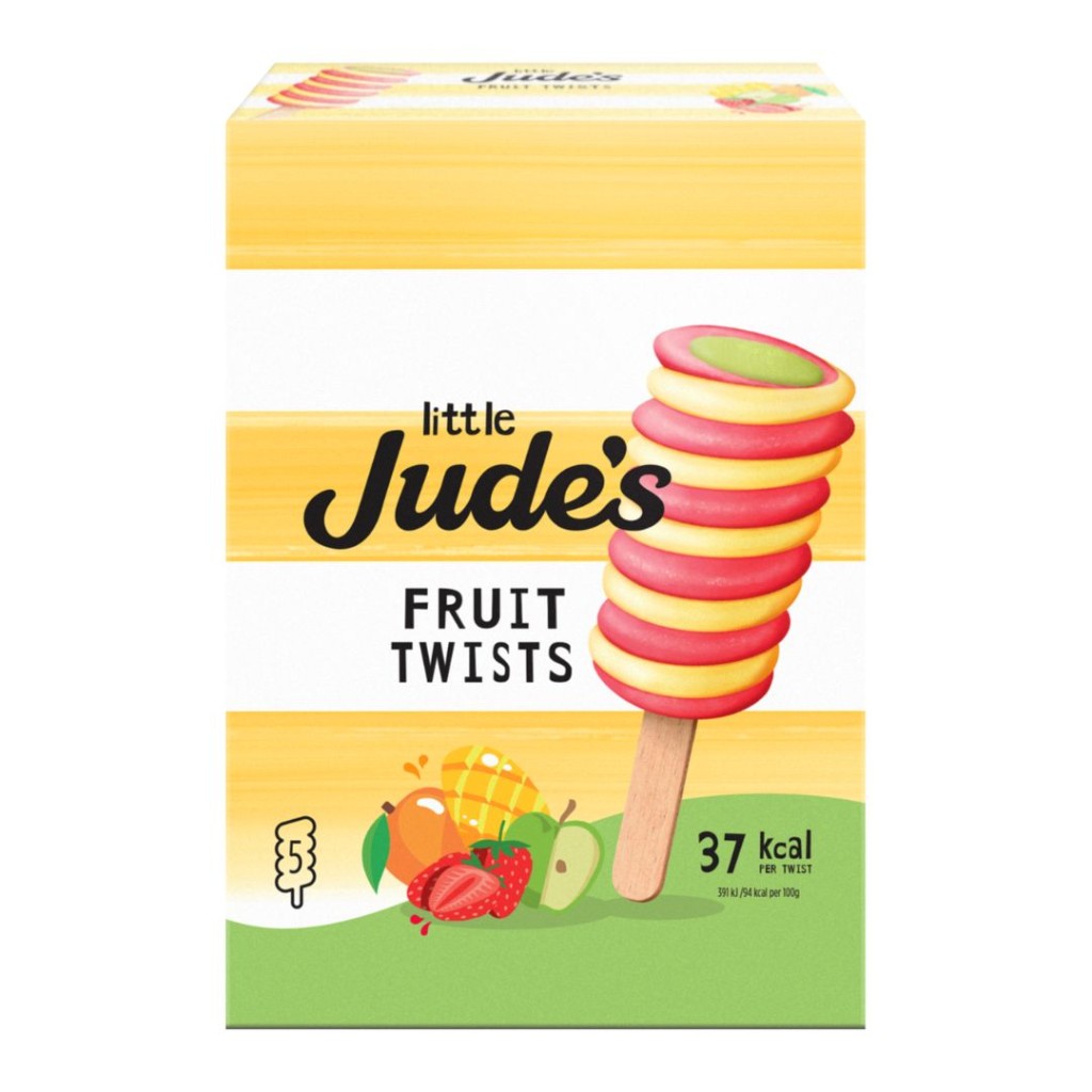 Ice Lollies Fruit Twist Vegan, Case - Judes