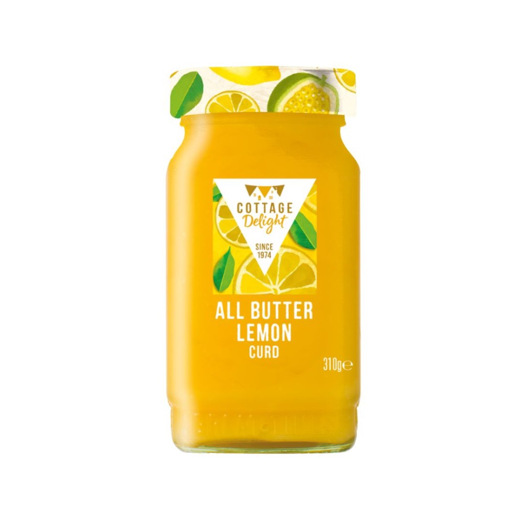 Lemon Curd, All Butter - Cottage Delight