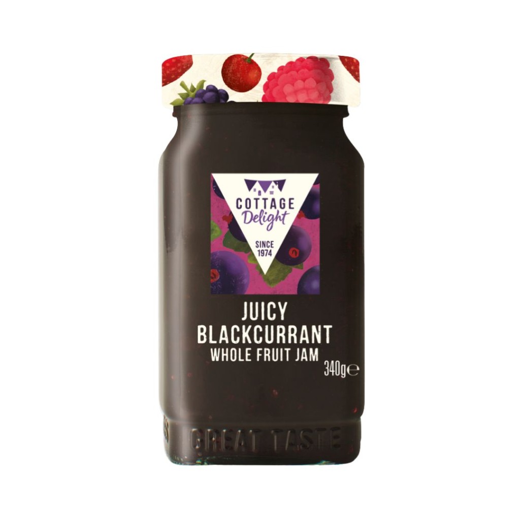 Jam, Blackcurrant - Cottage Delight