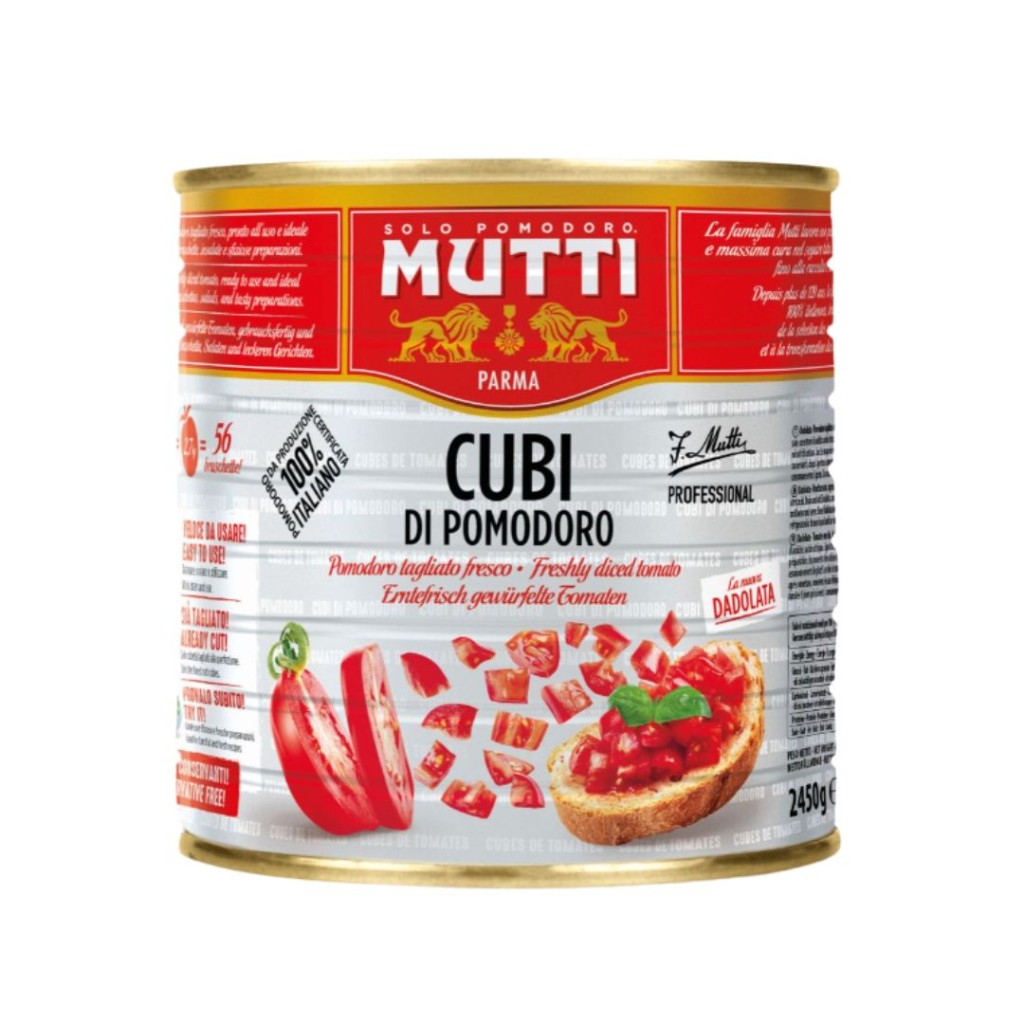 Diced Cubi Tomatoes - Mutti