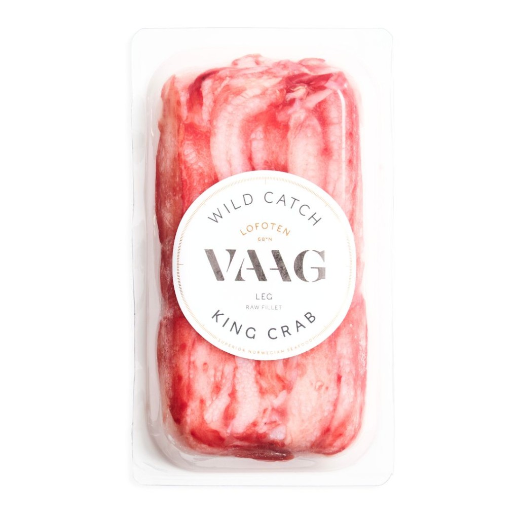 King Crab Long Leg Pure Meat, Frozen - VAAG
