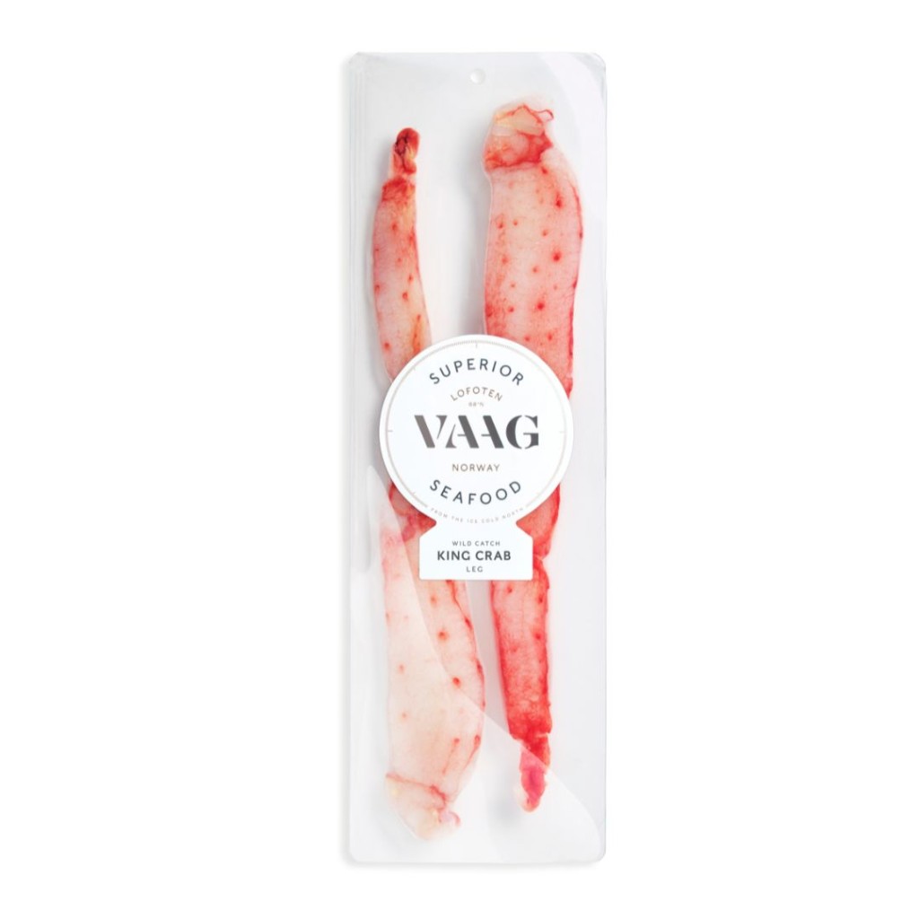 King Crab Lower Leg Pure Meat, Frozen - VAAG