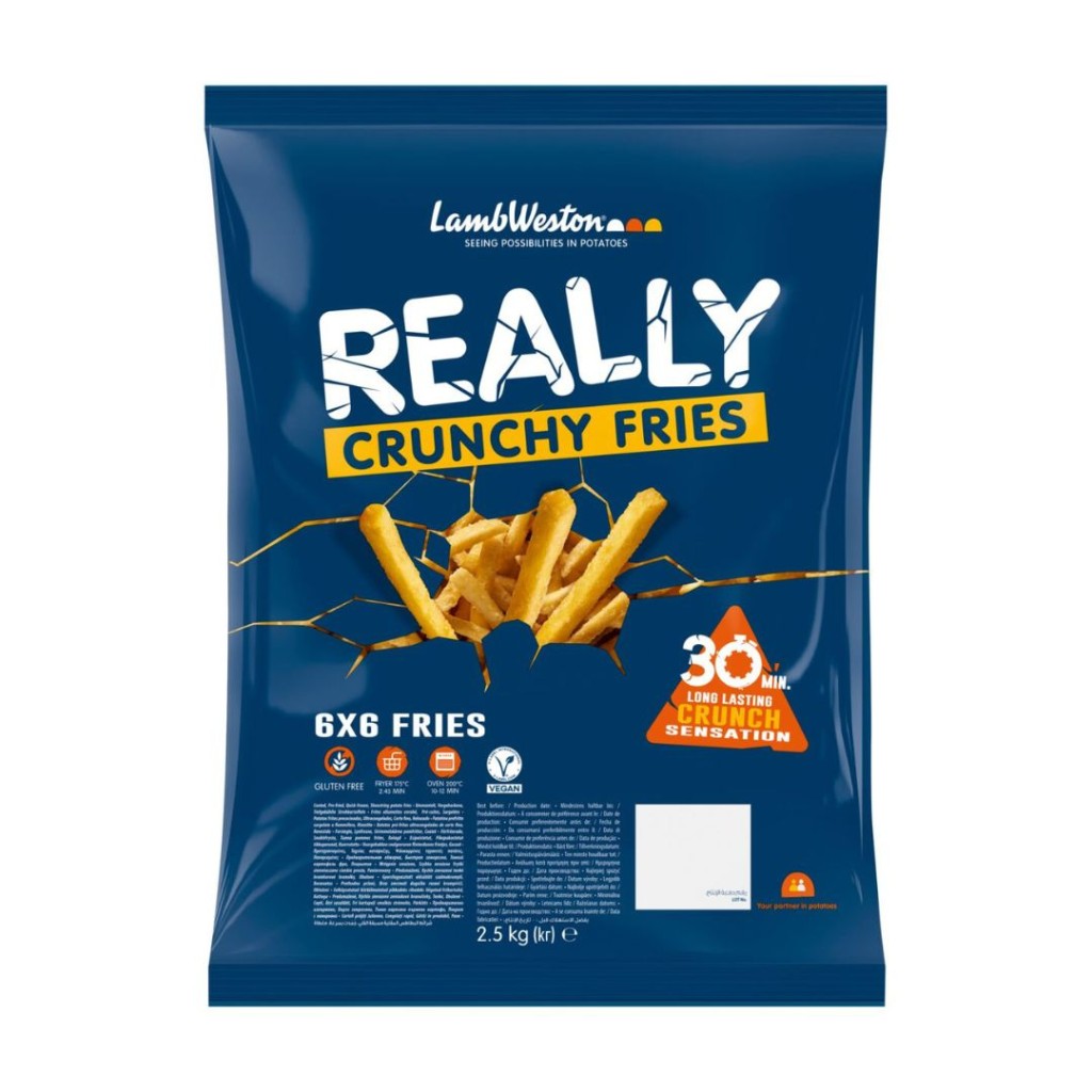 Really Crunchy Fries, Frozen - Lamb Weston