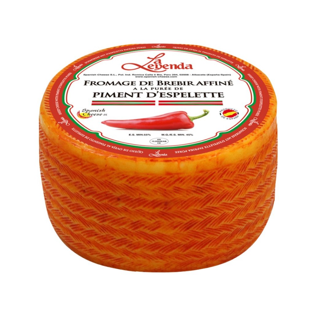 Sheep cheese with Espelette Pepper