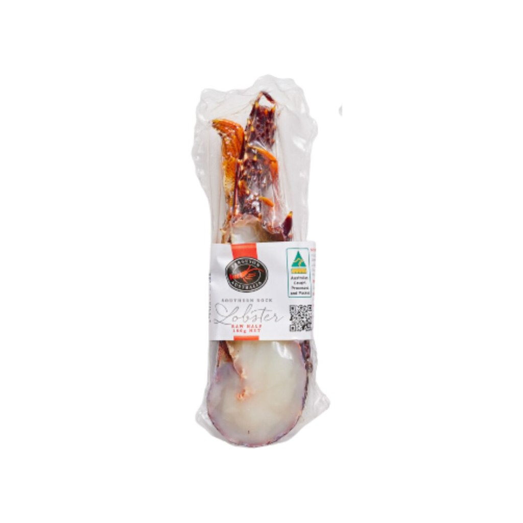 Lobster Raw Half, Frozen IQF 200g