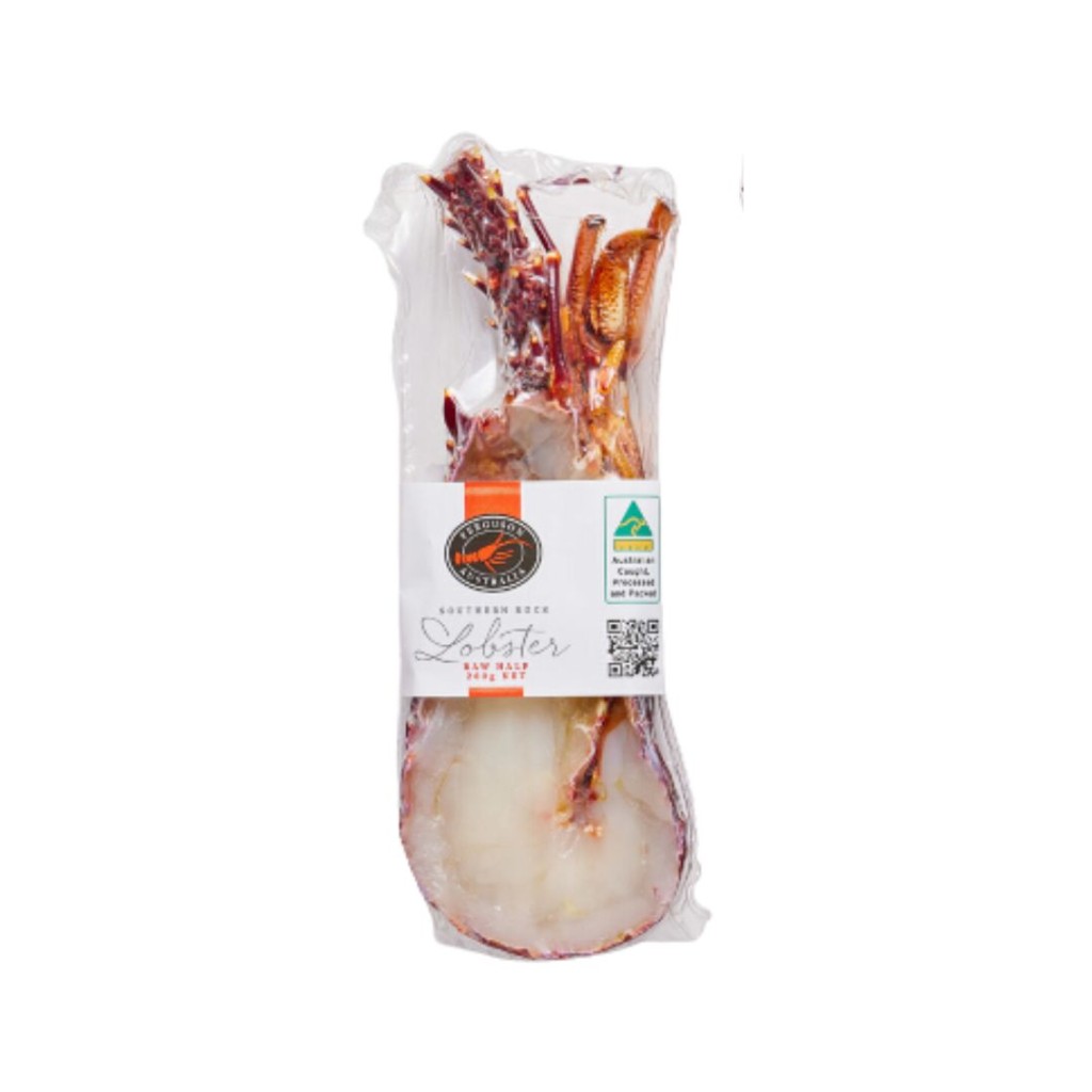 Lobster Raw Half, Frozen IQF 260g