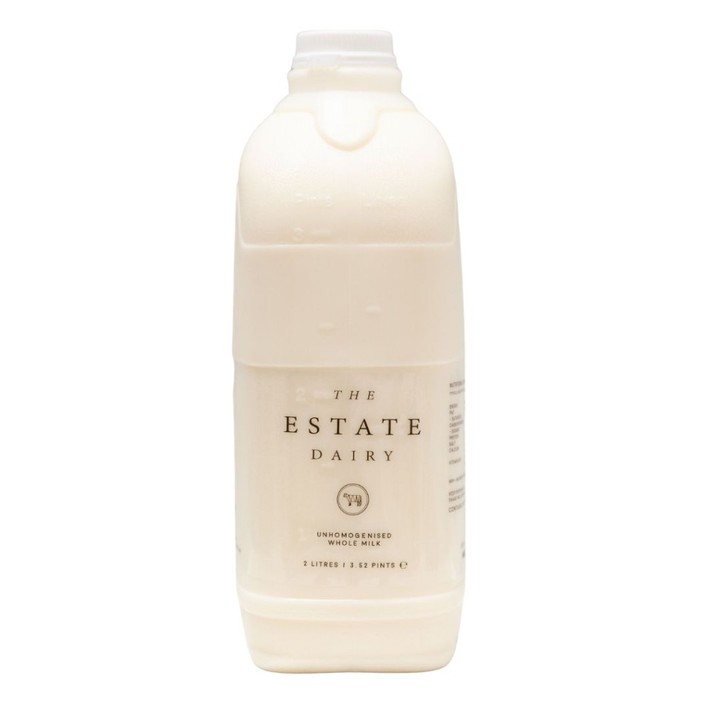Milk Whole, Unhomogenised - Estate Dairy