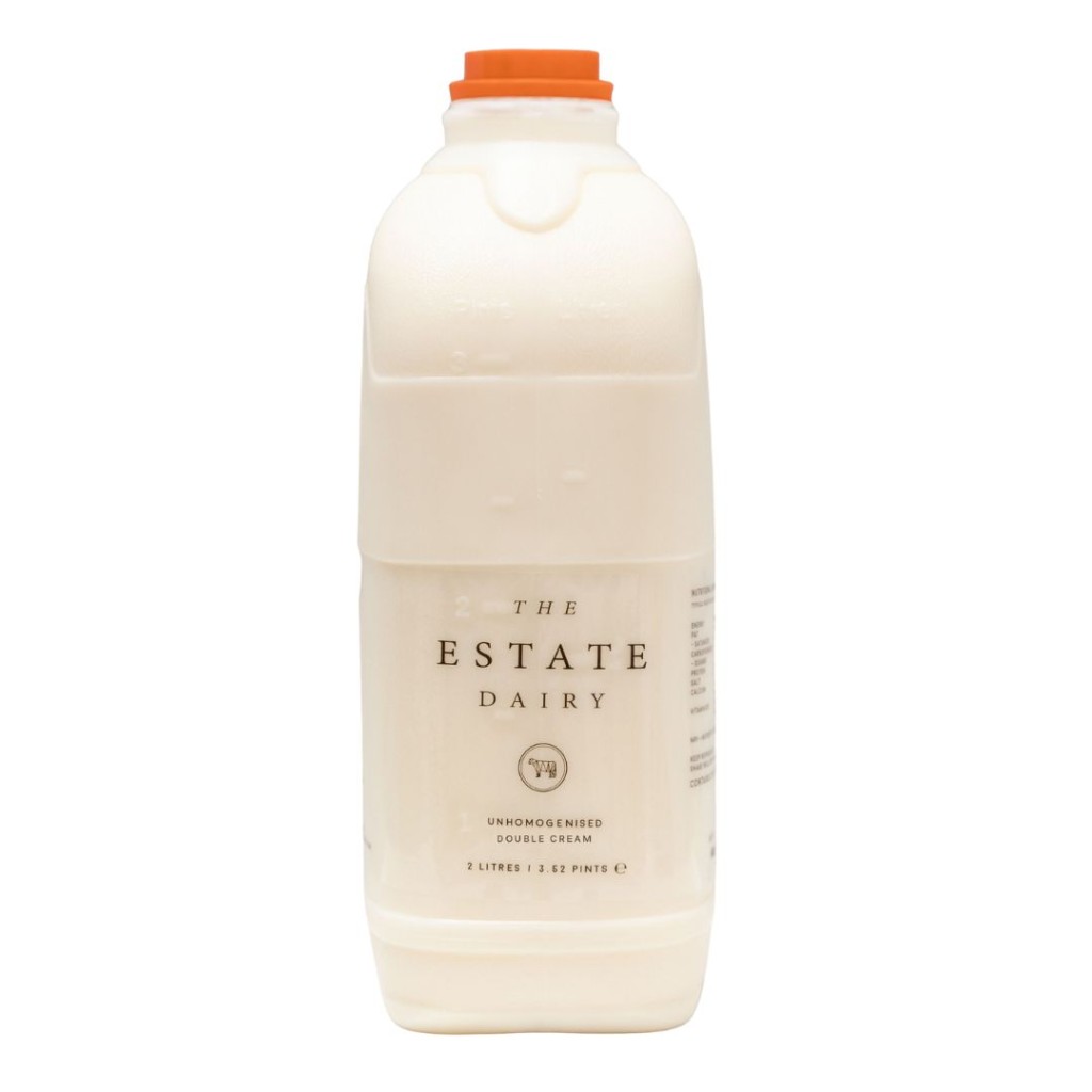 Double Cream, Guernsey Unhomogenised - Estate Dairy