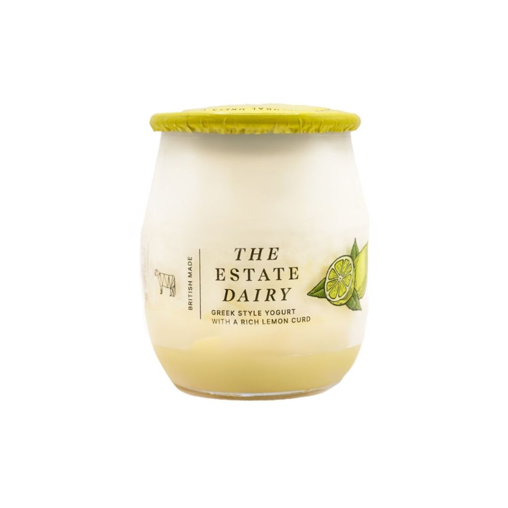 Yoghurt Lemon Curd, Glass Jar - Estate Dairy