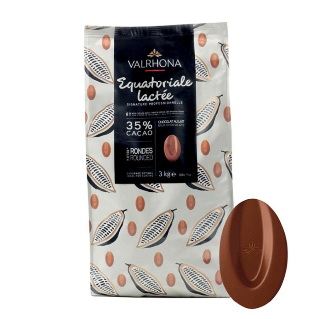 Chocolate Callets, Equatoriale Lactee 35%