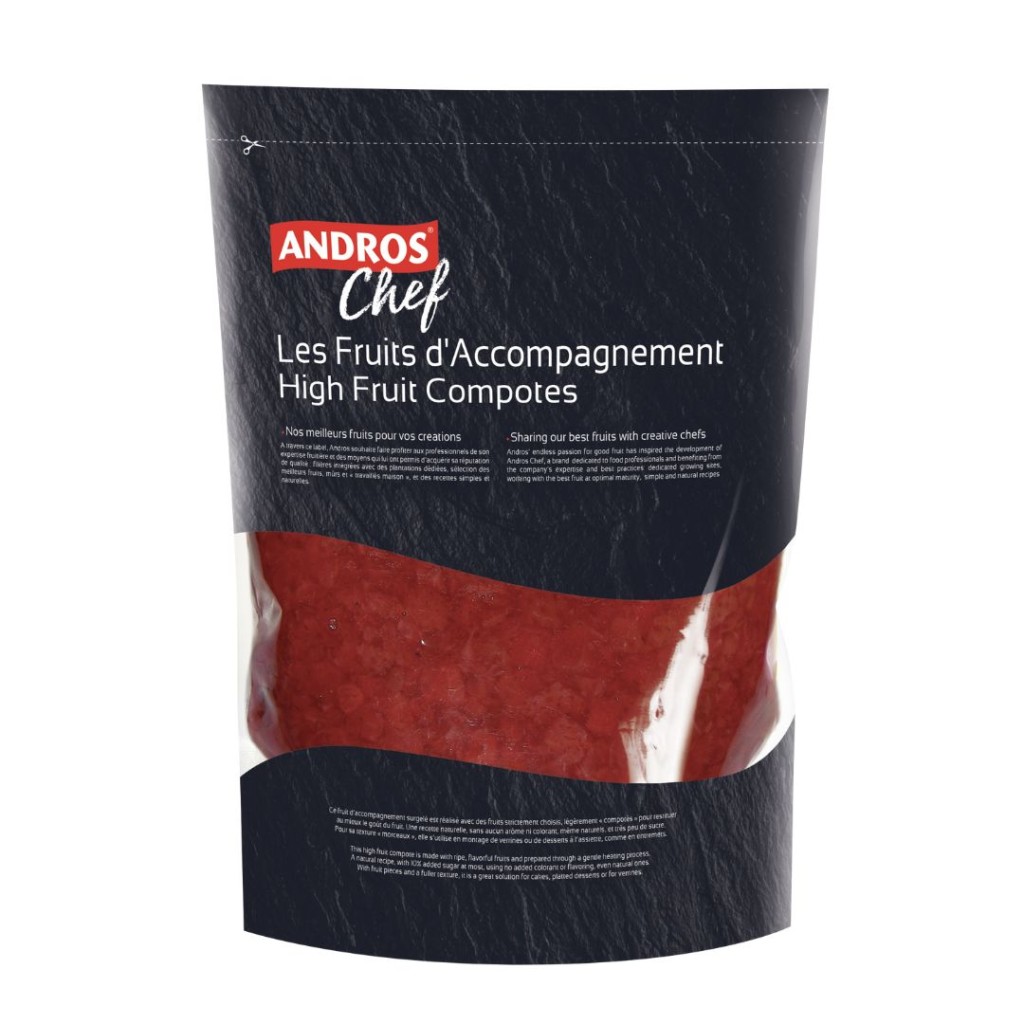 Compote, Strawberry, Frozen