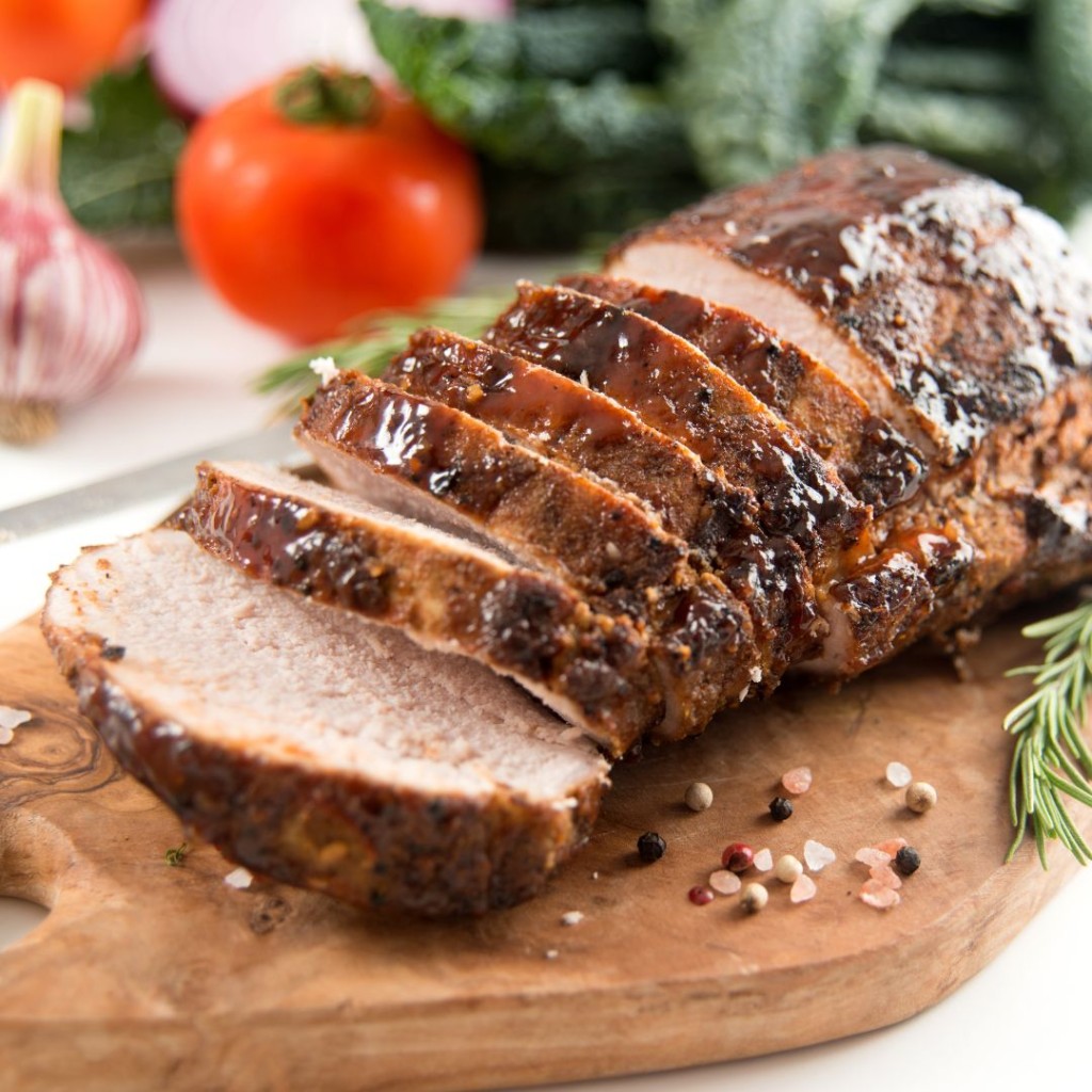 Pork Loin Boneless, Rind on