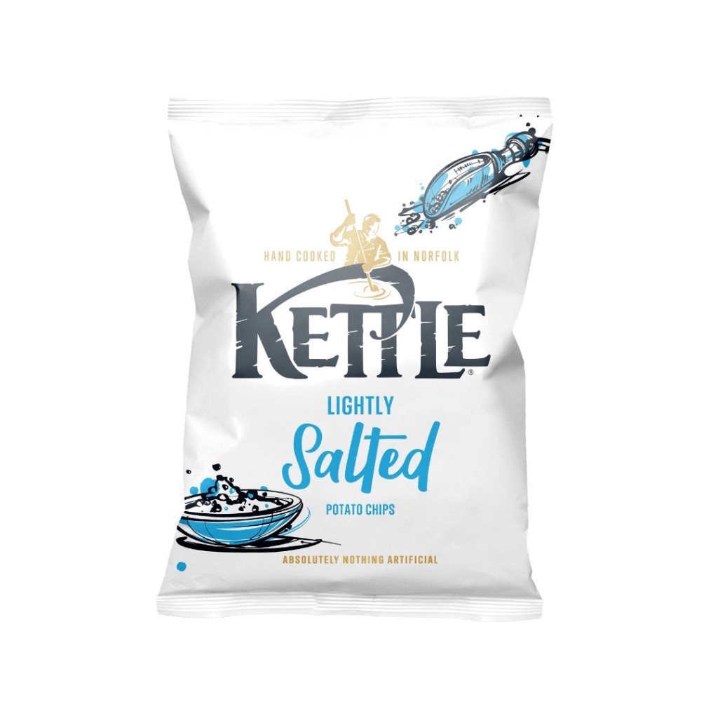 Crisps, Lightly Salted Potato - Kettle Chips 