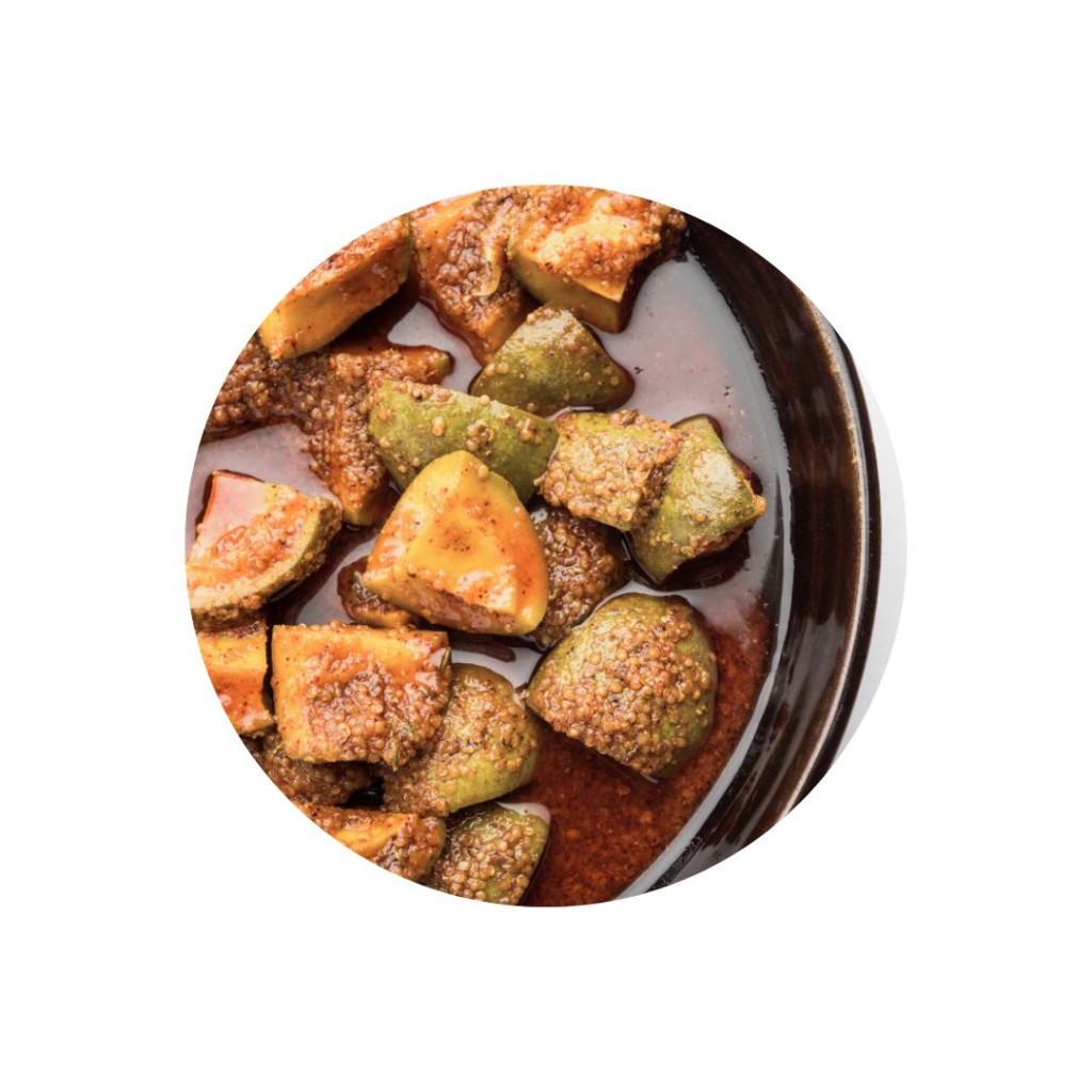 Pickled Mango in Oil