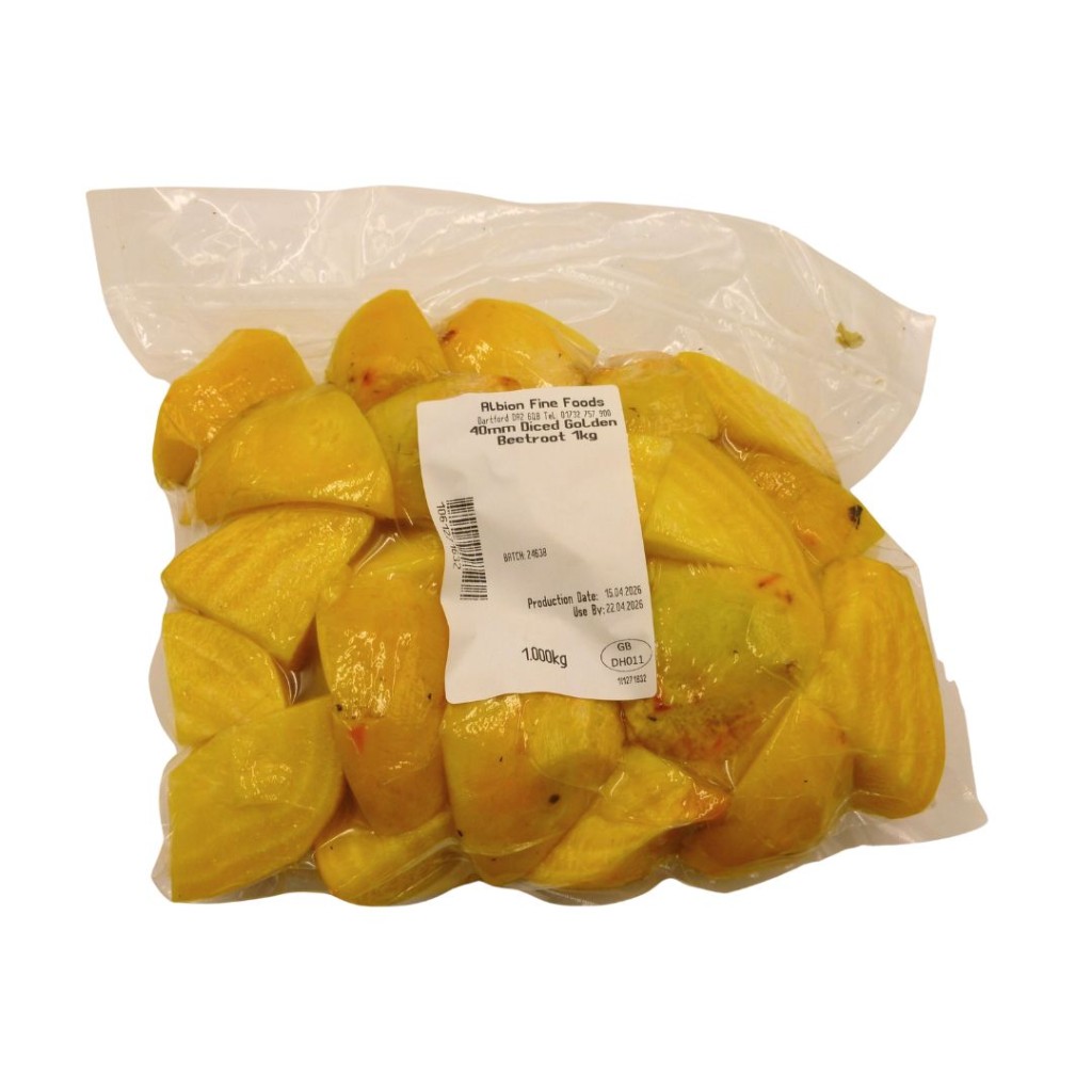 Beetroot, Golden, Diced