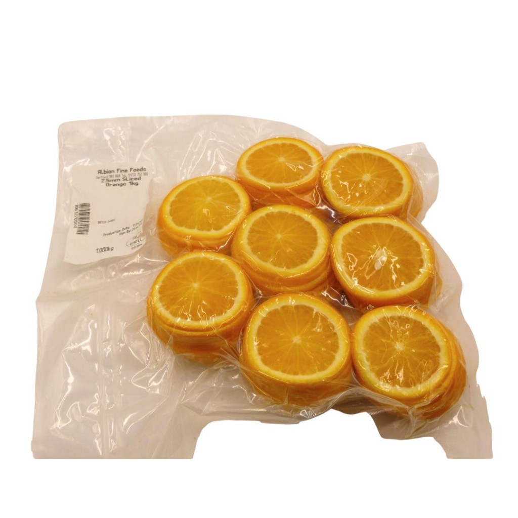Orange, Sliced