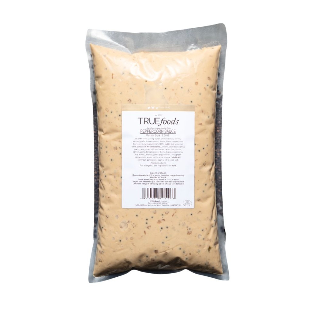 Peppercorn Sauce, Frozen - True Foods