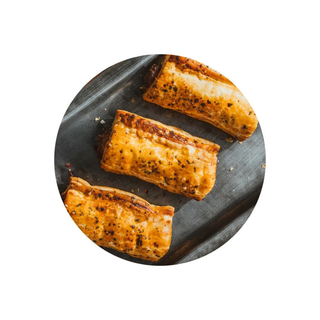 Sausage Roll Farmhouse, Frozen - The Artful Baker