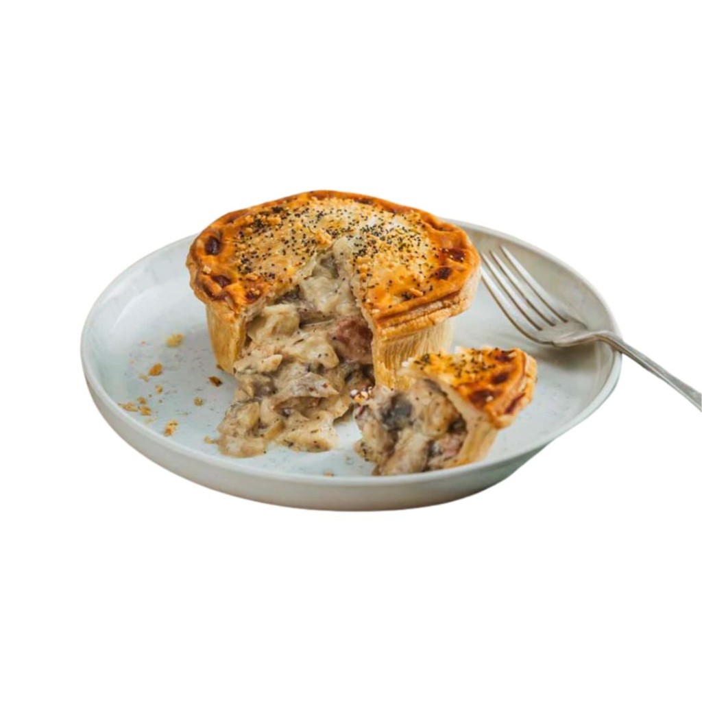 Pie Chicken, Mushroom & Bacon, Frozen - The Artful Baker