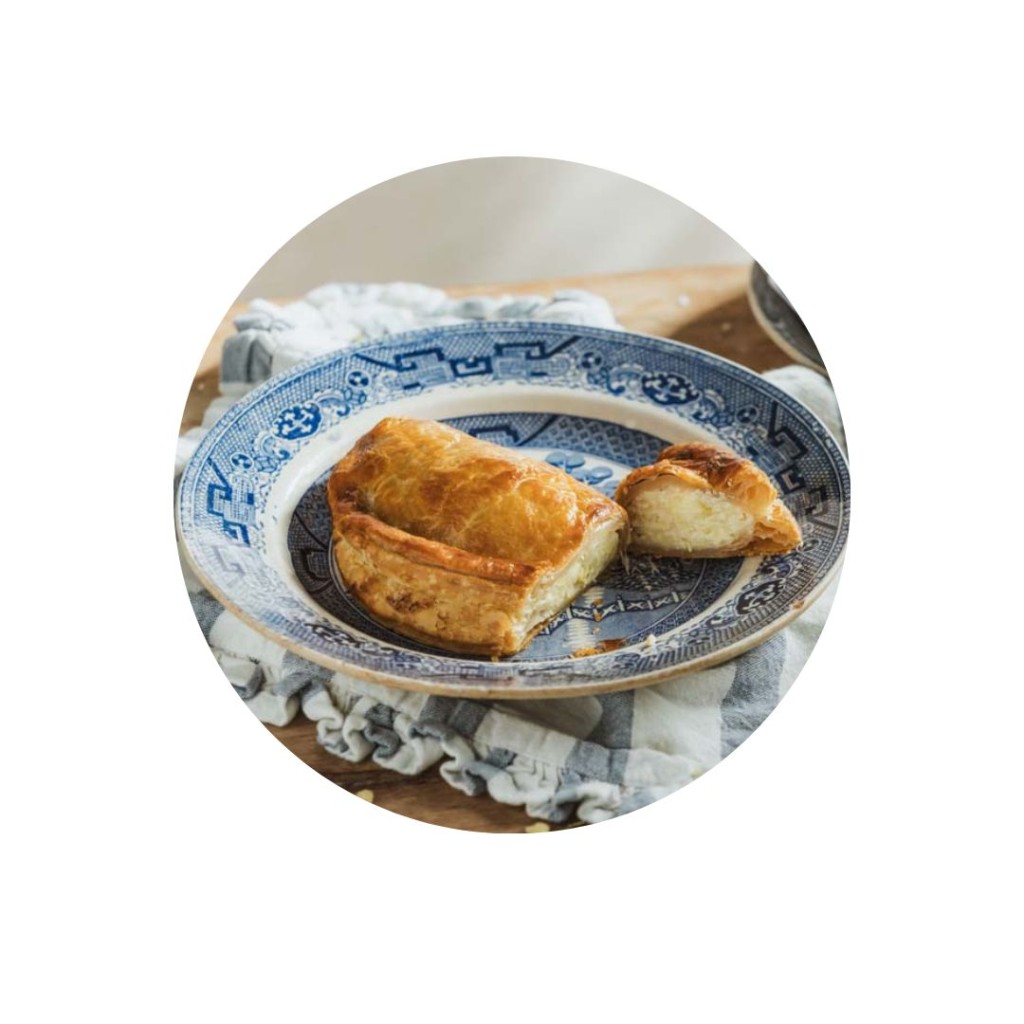 Pasty Cheddar & Onion, Frozen - The Artful Baker