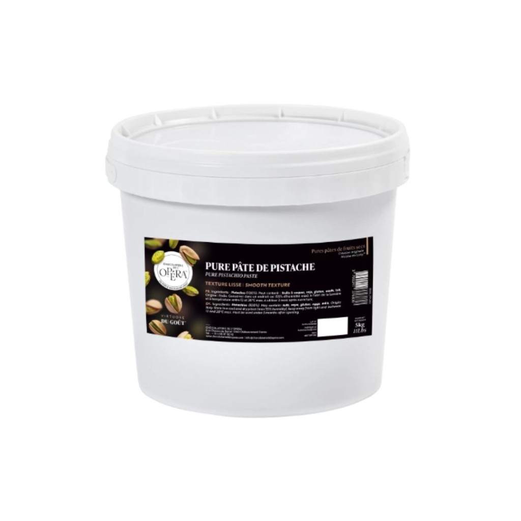Pistachio Paste Pure, Bucket - Chocolaterie de L'opera