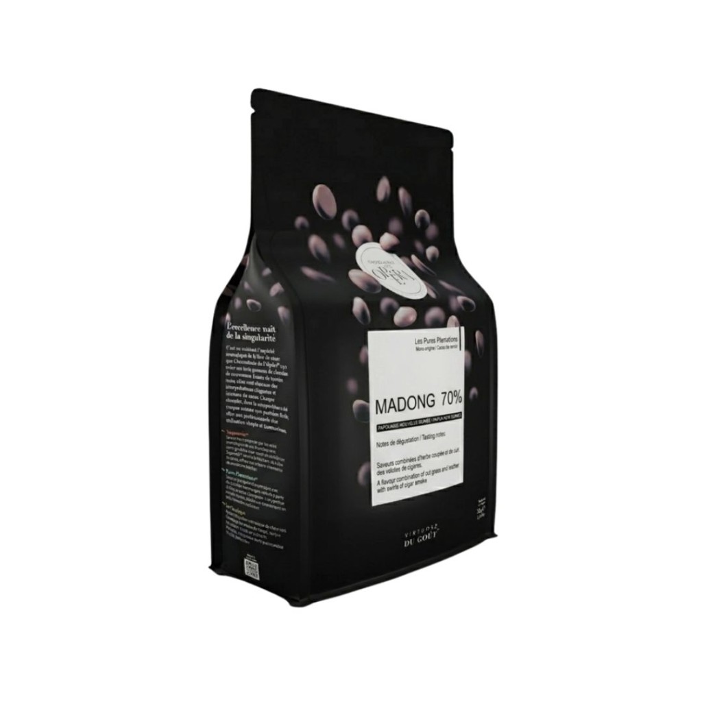 Dark Chocolate Couverture, Callets 'Madong' 70% - Chocolaterie de L'opera