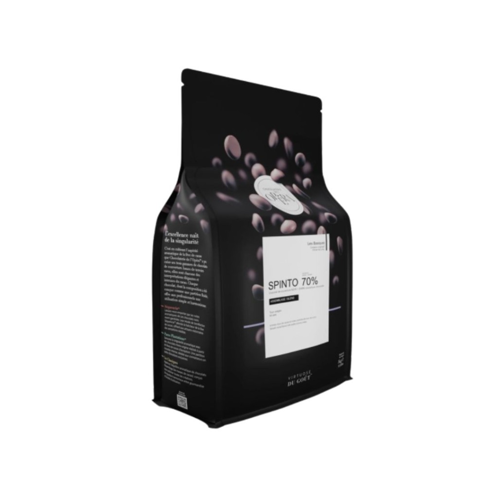 Dark Chocolate Couverture, Callets 'Spinto' 70% - Chocolaterie de L'opera